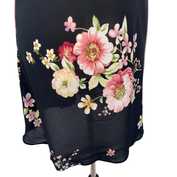 Oscar de la Renta Floral Chemise - Size Medium - Picture 3 of 11